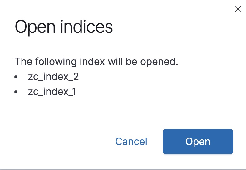 Image: Open-index