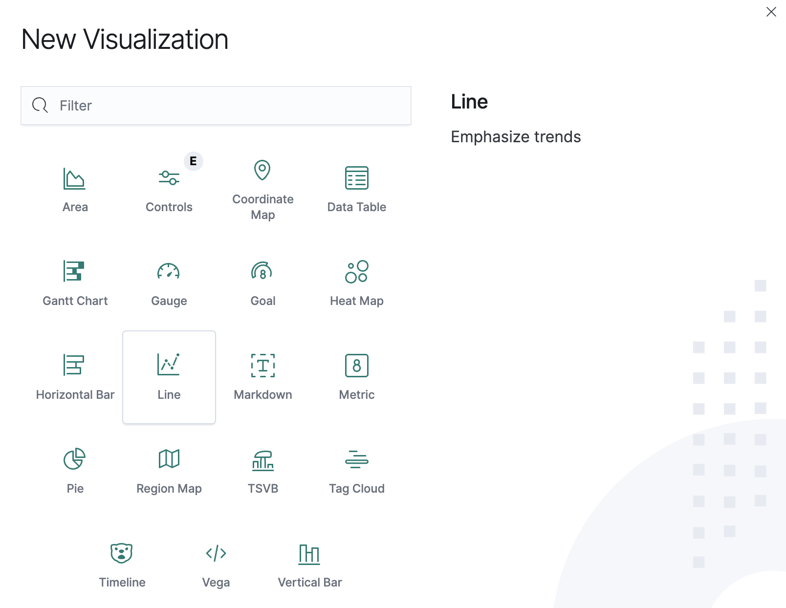 New Line Chart Visualization