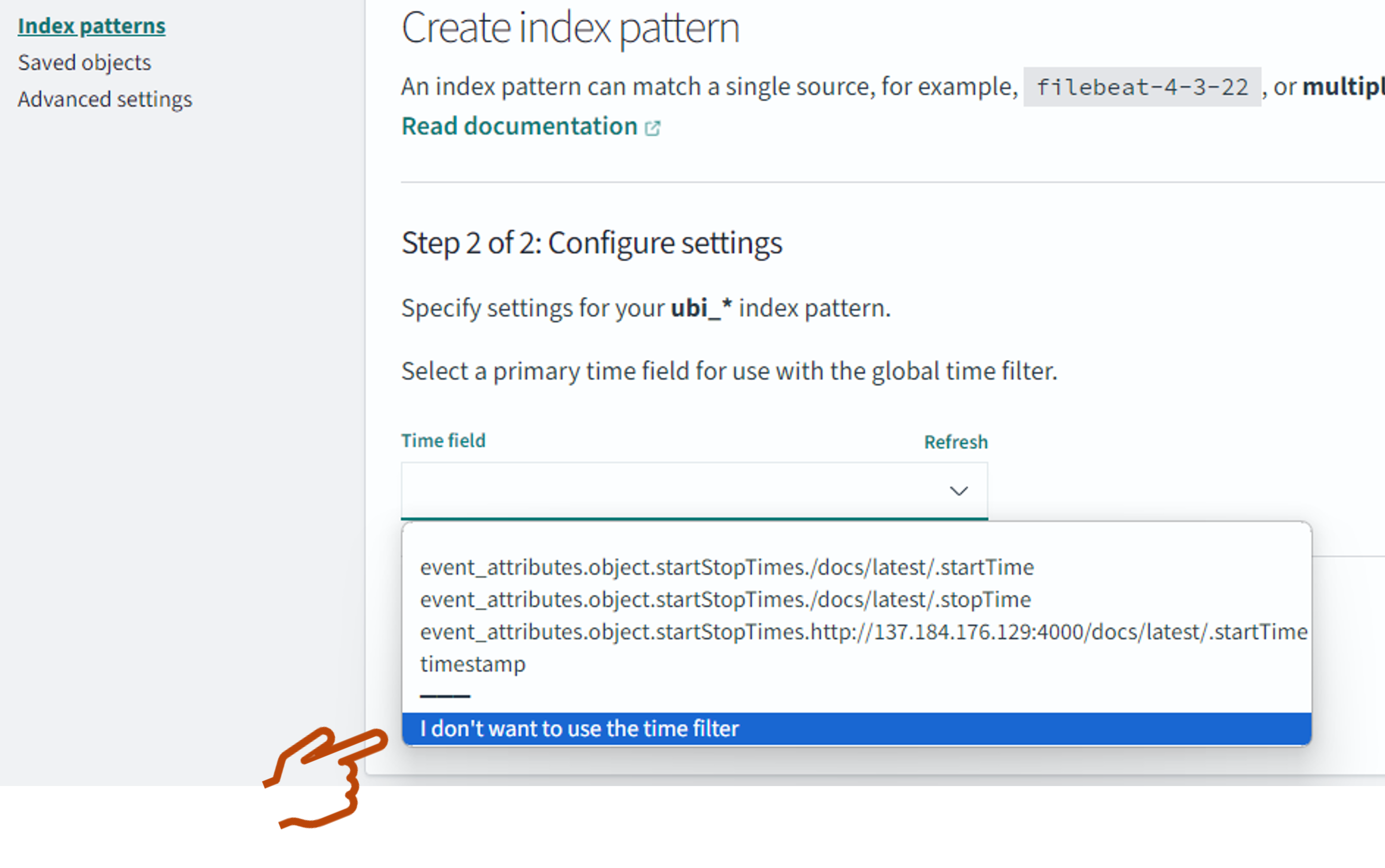 Index Patterns