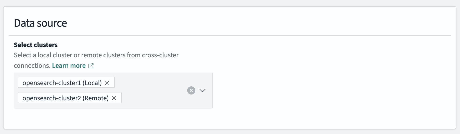 Cluster metrics monitor