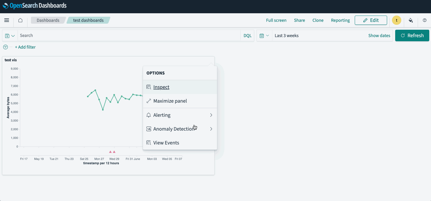 Multiple data sources with Feature anywhere associated monitor