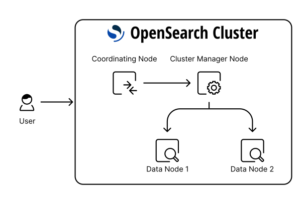 multi-node cluster architecture diagram