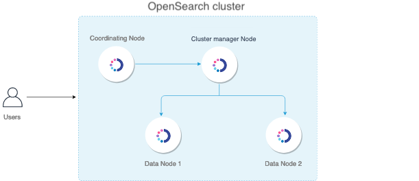 multi-node cluster architecture diagram