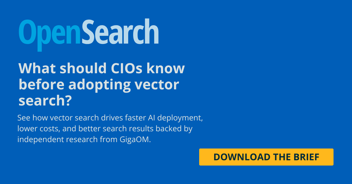 OpenSearch CIO Brief